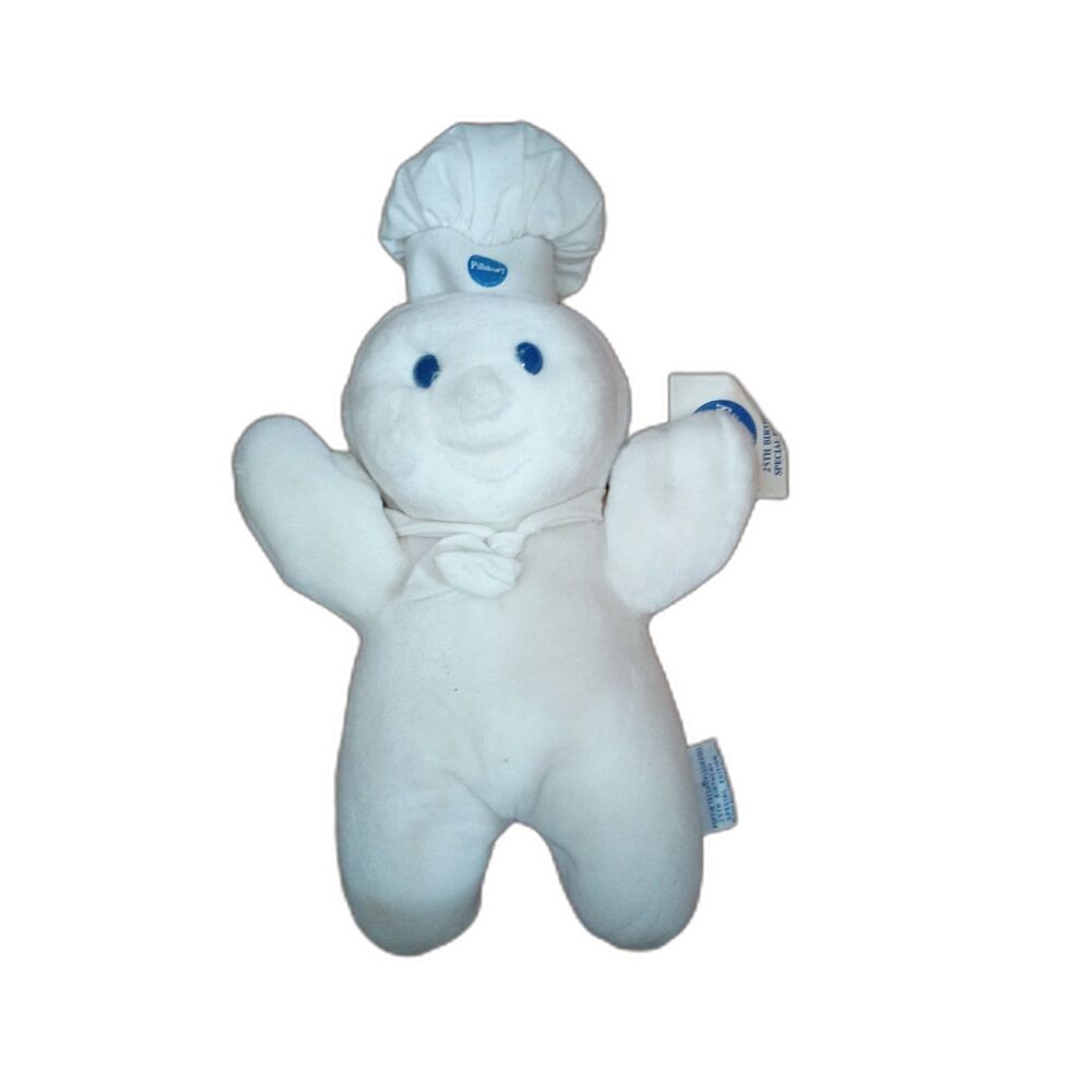 25th Birthday Dakin Pillsbury Doughboy Poppin Fresh Plush Doll